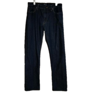 Gap Denim Mens Premiem Straight Leg Clean Blue Jeans Label Reads *32x34 HOL 18